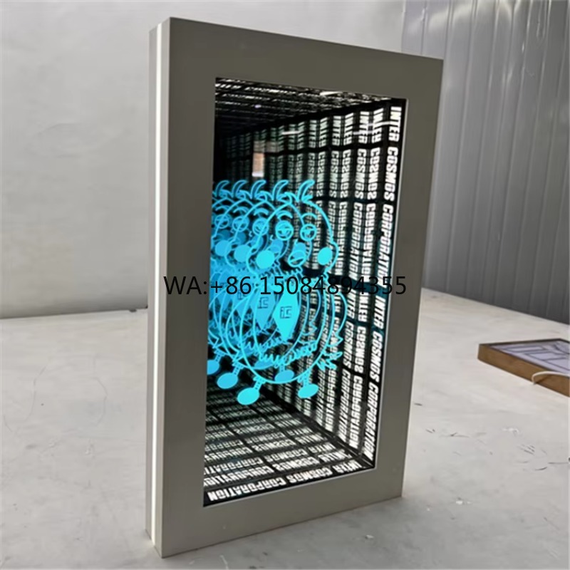 Car Mirror - Specchio LED 3D Infinity per Edifici,