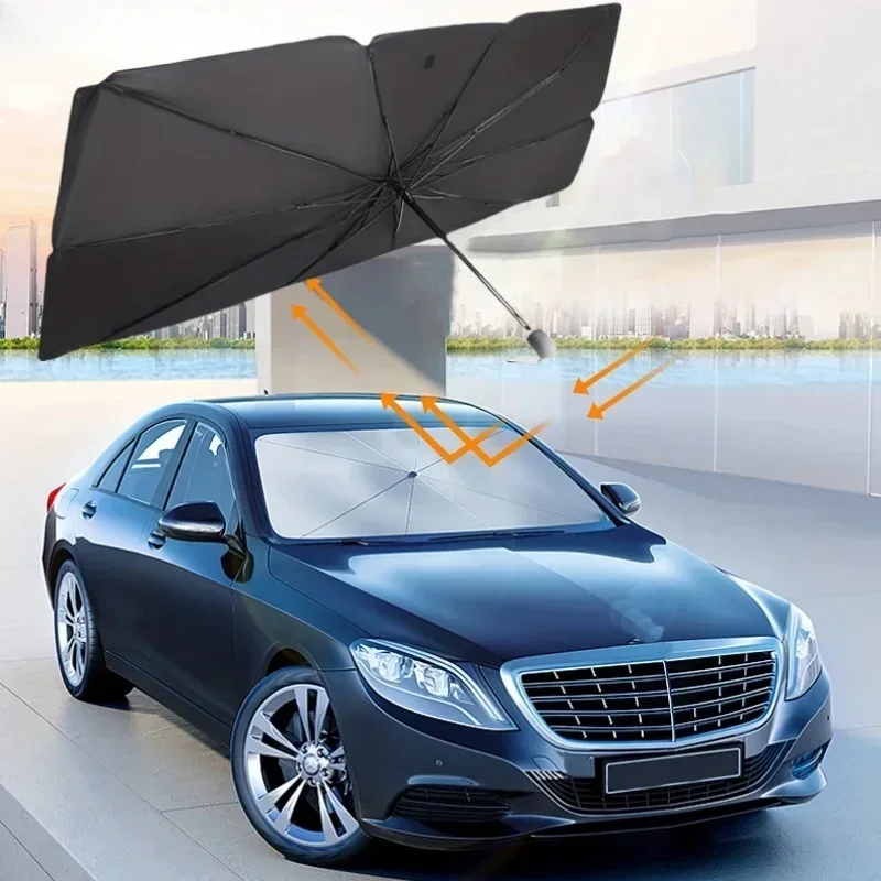 Windshield Sun Shade - Parasole per Auto, Accessori Auto, Parasole