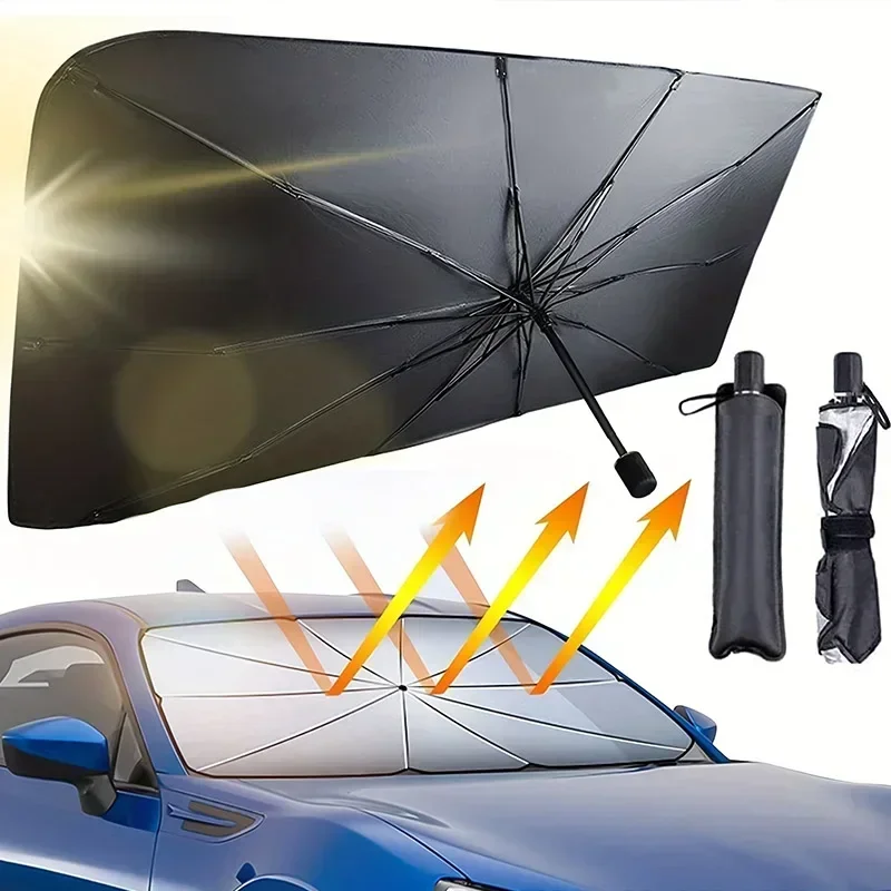 Windshield Sun Shade - Parasole per auto da applicare all'interno