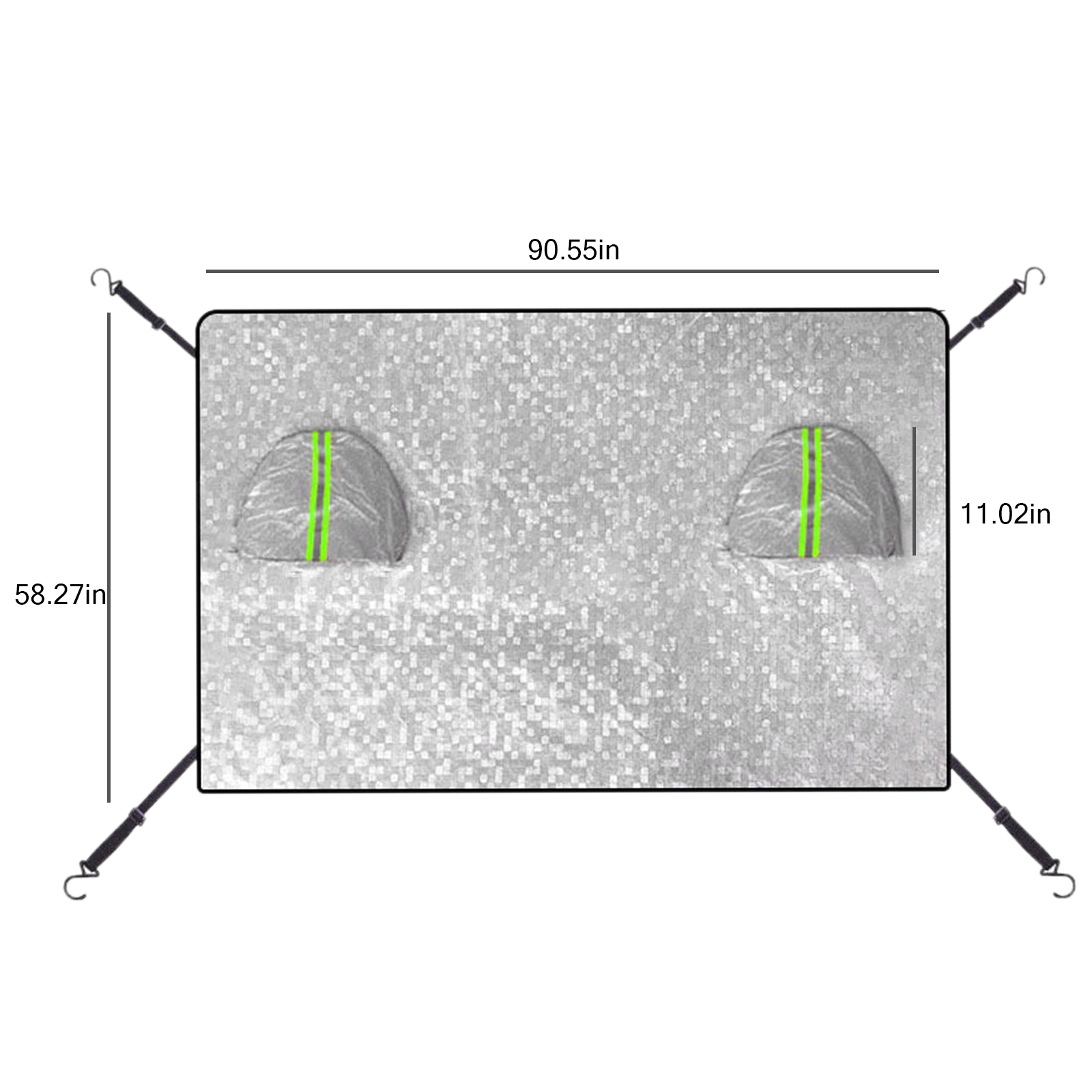 Copertura universale per barra - Windshield Sun Shade recensione e prezzo