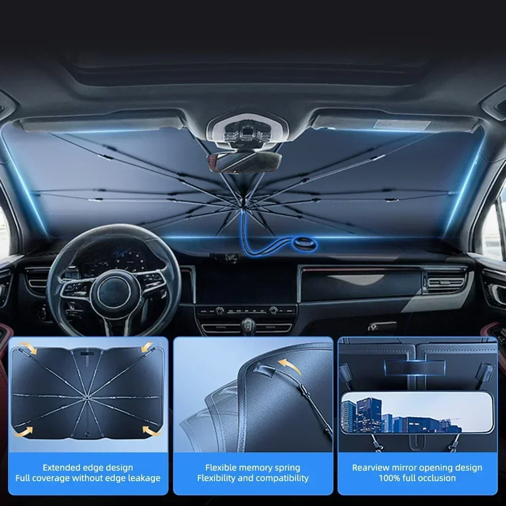 1 paravento parasole pieghevol - Windshield Sun Shade recensione e prezzo
