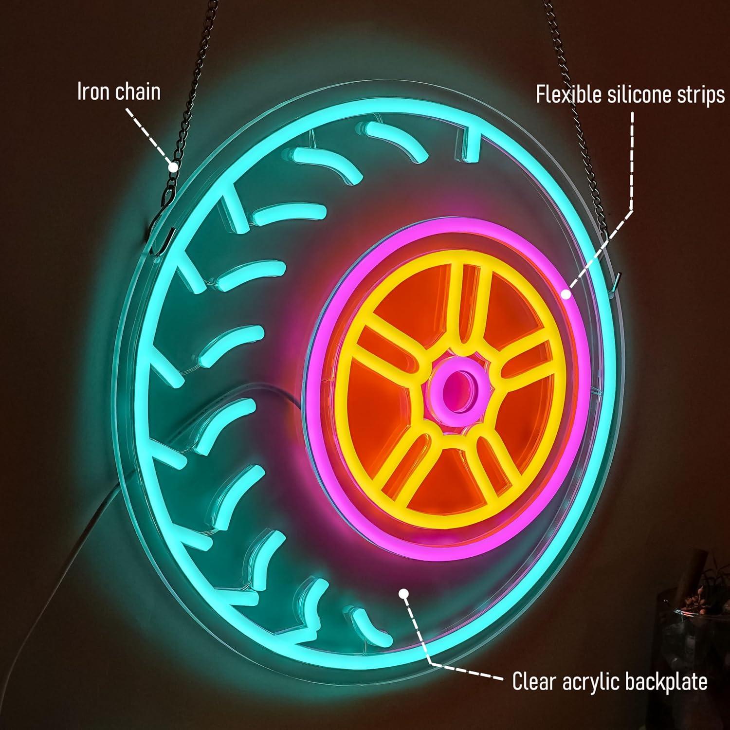 Insegna al neon a forma di pne - Car Led Light recensione e prezzo