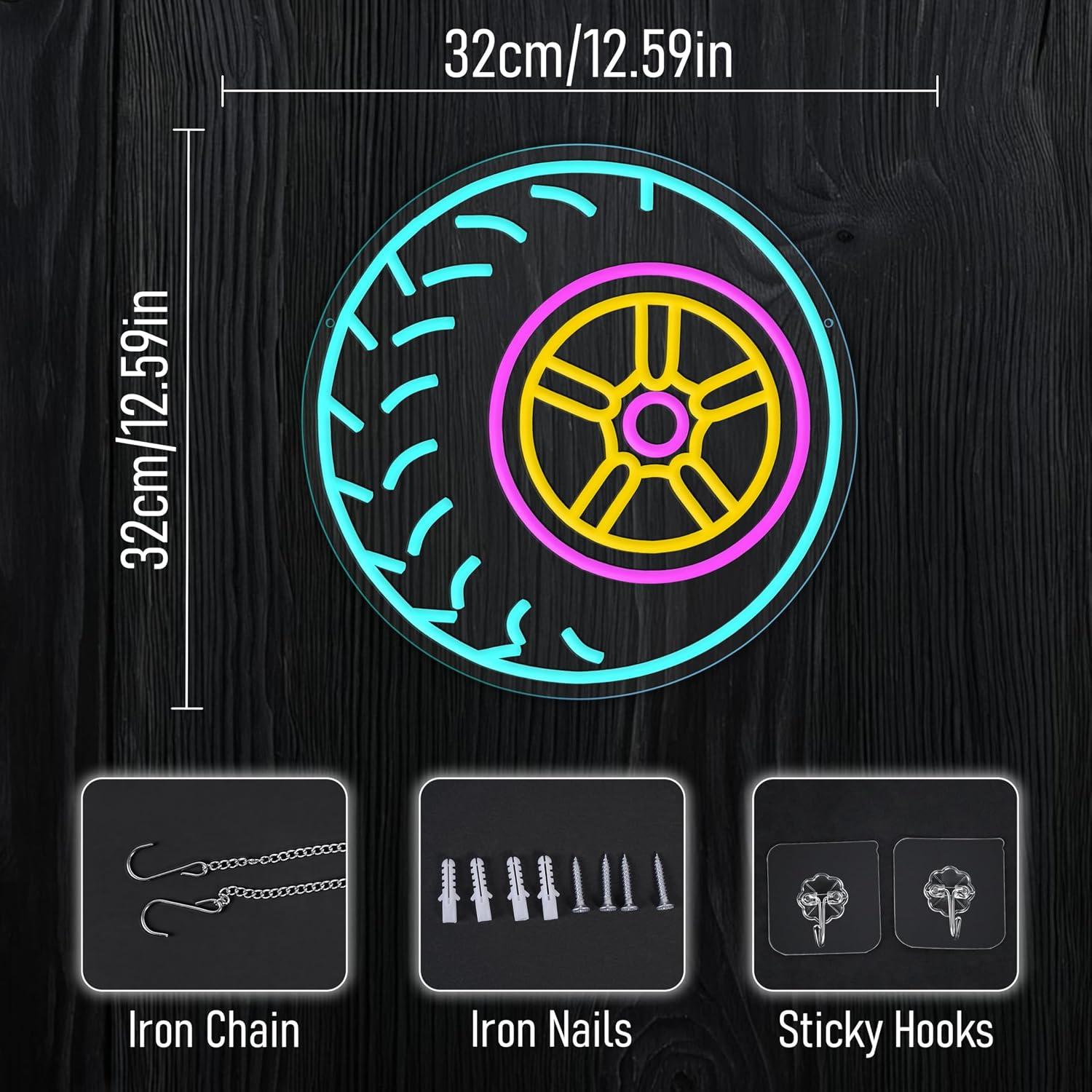 Insegna al neon a forma di pne - Car Led Light recensione e prezzo